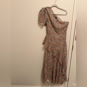 Polo Ralph Lauren
Floral One Shoulder Georgette Maxi Dress